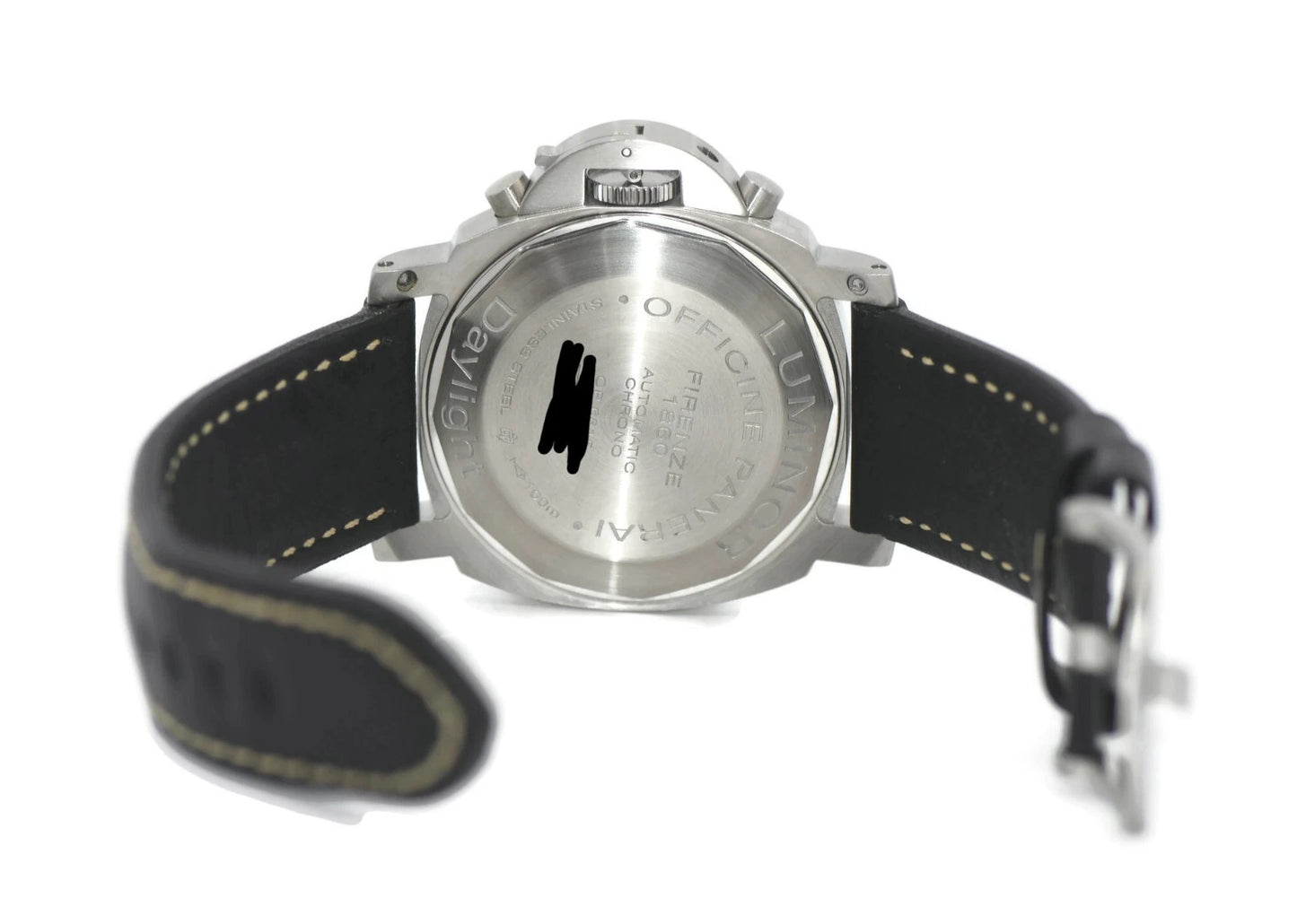 Panerai Luminor Daylight Chronograph Stainless Steel Watch PAM00356
