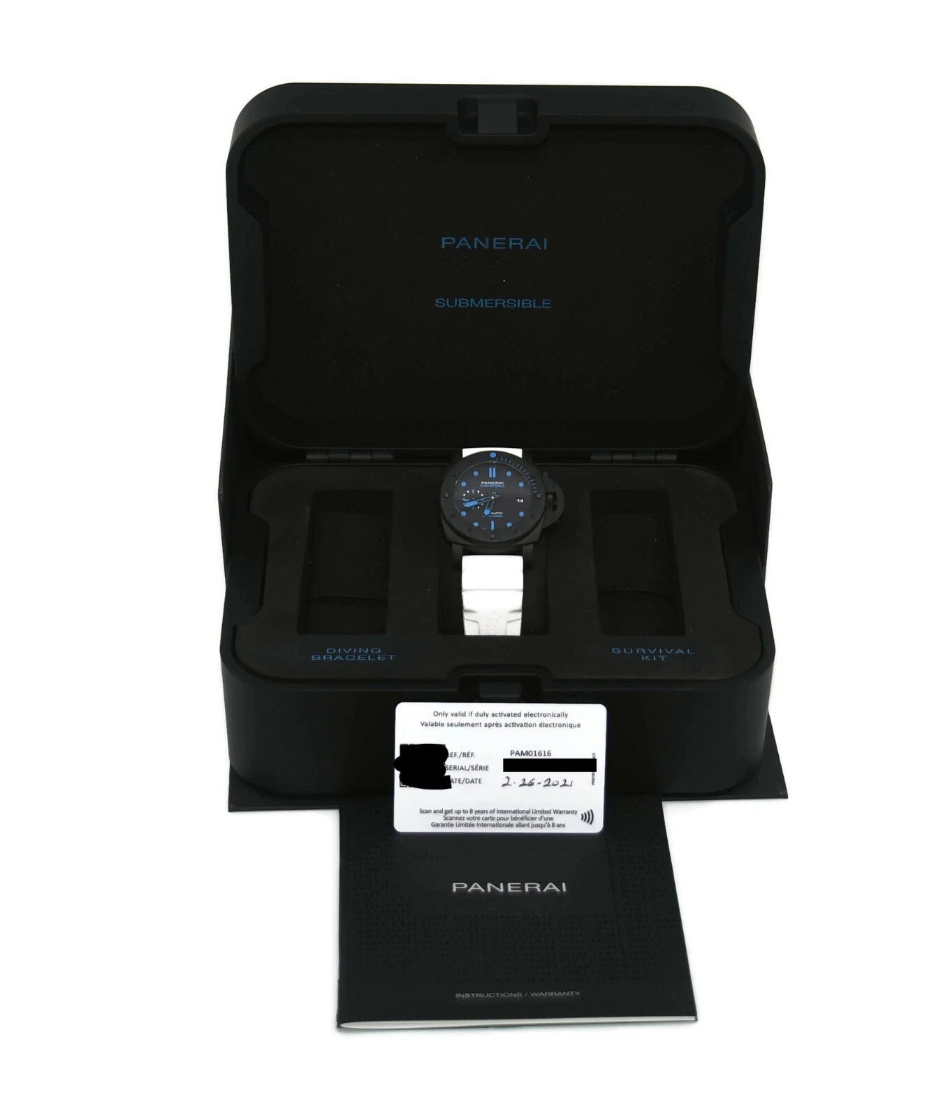 Panerai Submersible Carbontech Watch PAM1616