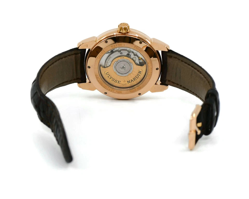 Ulysse Nardin Limited Edition 18K Rose Gold Watch 272-82