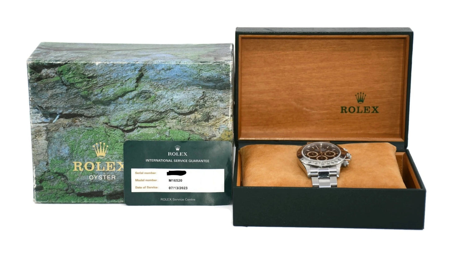 Rolex Daytona Zenith Stainless Steel Watch 16520