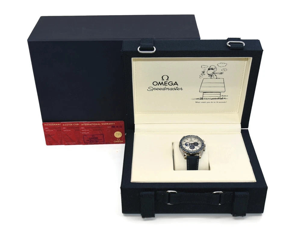 Omega Speedmaster Snoopy Stainless Steel Watch 310.32.42.50.02.001