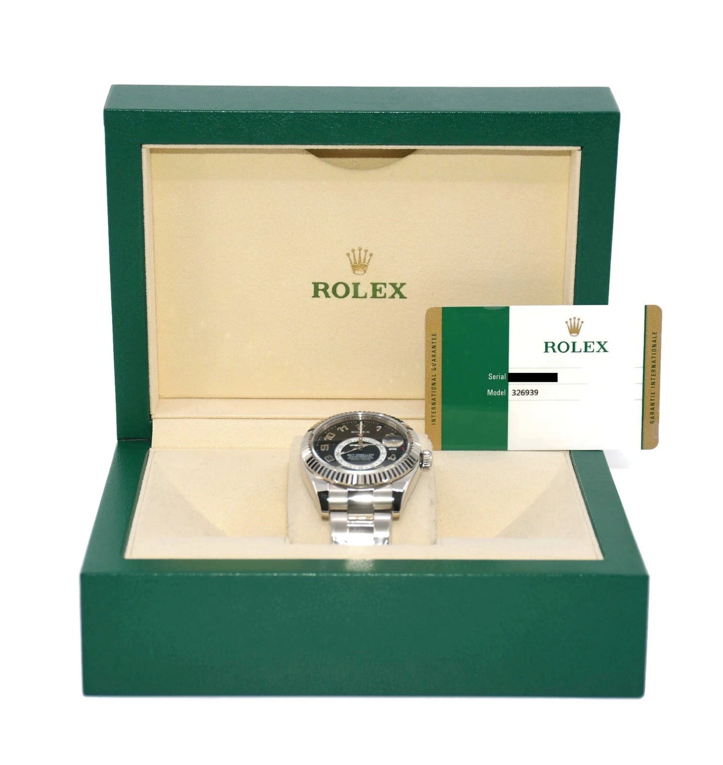 Rolex Sky-Dweller 18K White Gold Watch 326939