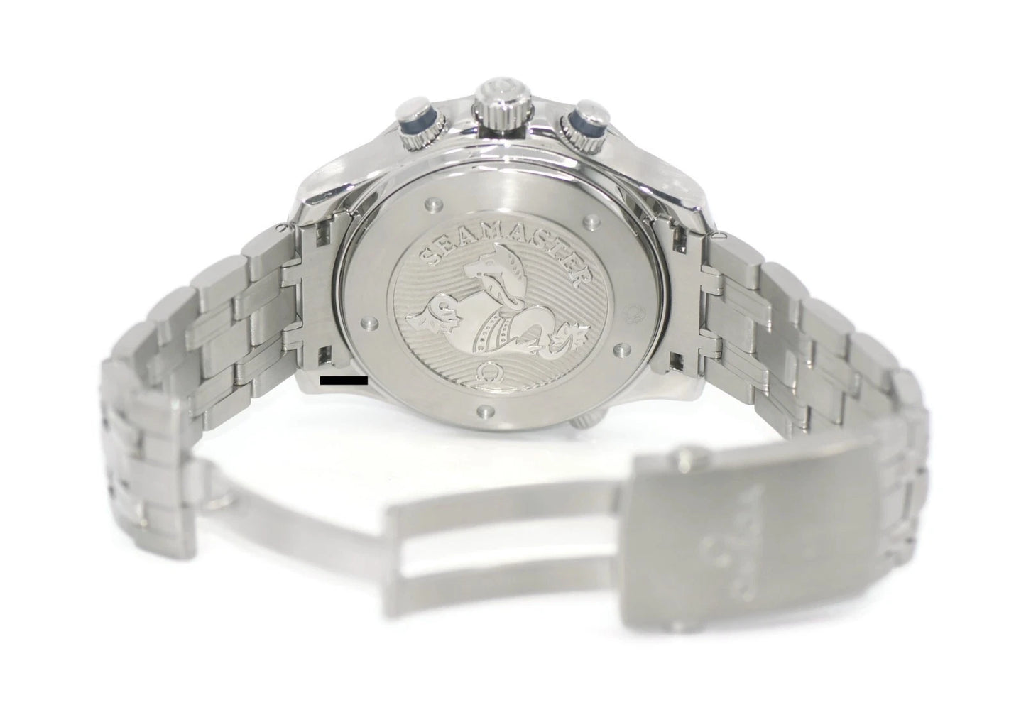 Omega Seamaster GMT Chronograph Stainless Steel Watch 212.30.44.52.03.001