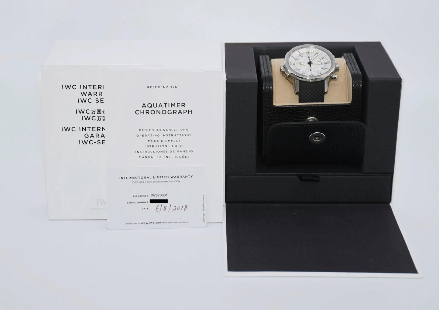 IWC Aquatimer Chronograph Stainless Steel Watch IW376801