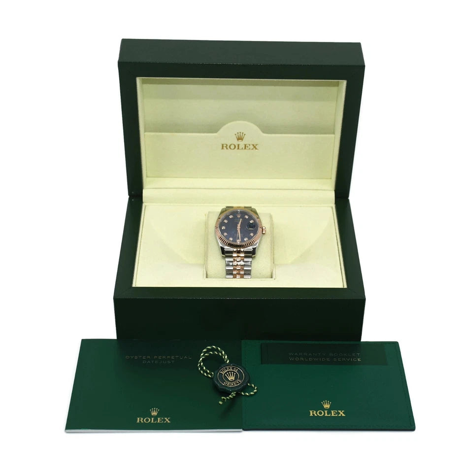 Rolex Datejust Diamond 18K/Stainless Steel Watch 116231