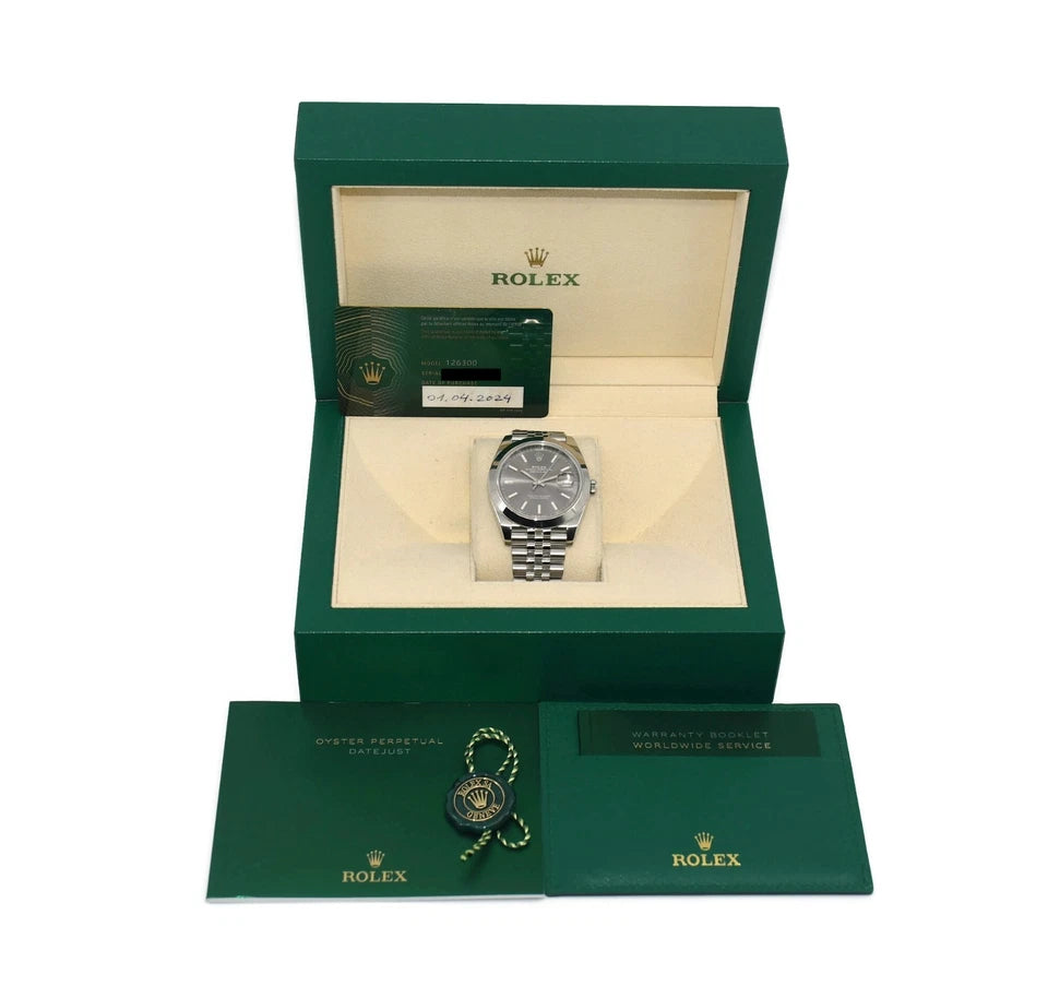 Rolex Datejust Stainless Steel Watch 126300