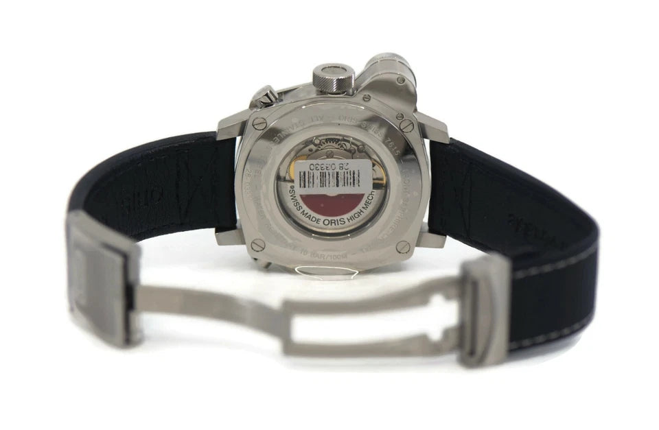 Oris BC4 Flight Timer Chronograph Stainless Steel Watch 7615