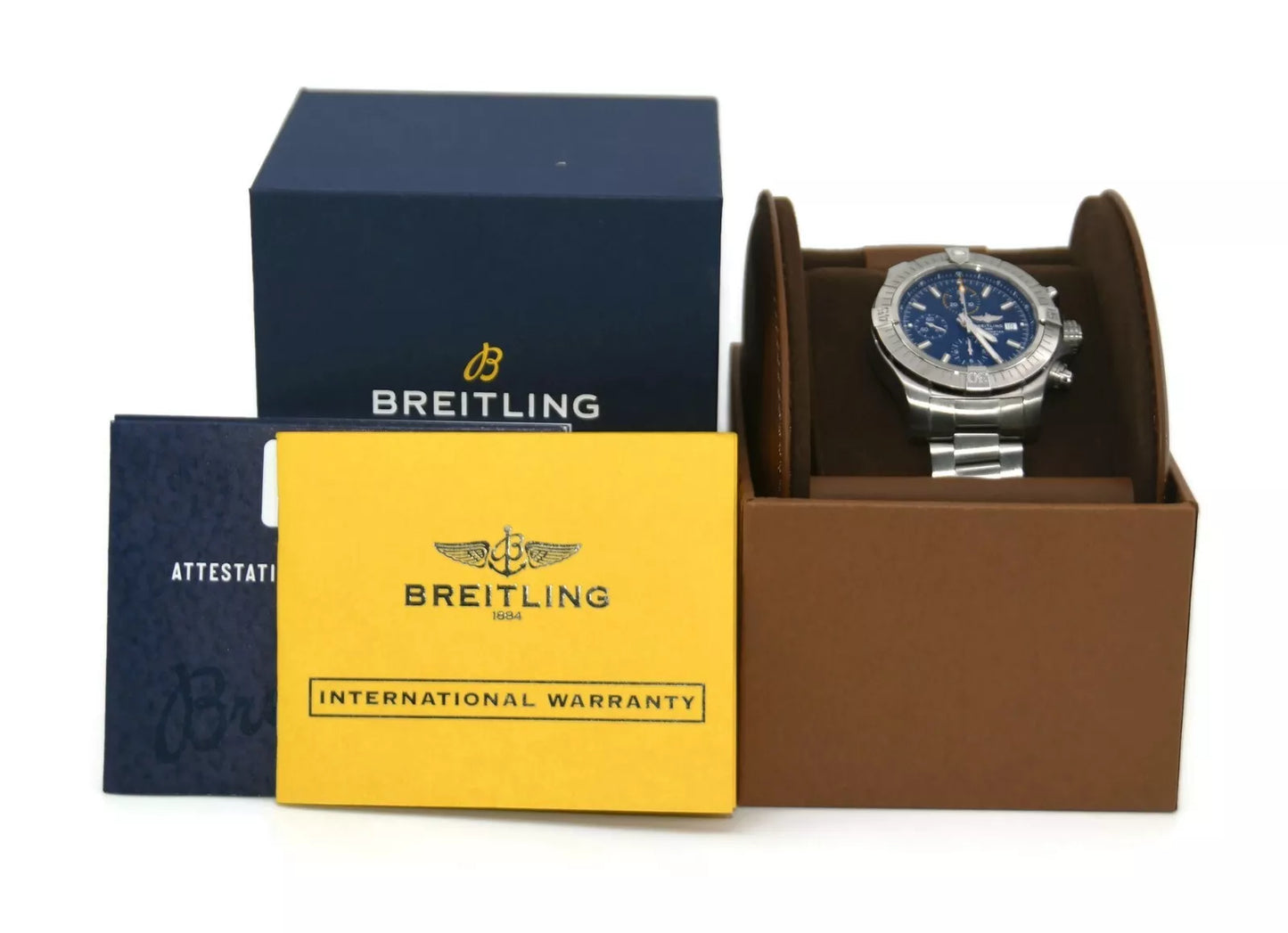 Breitling Avenger Chronograph Stainless Steel Watch A13317