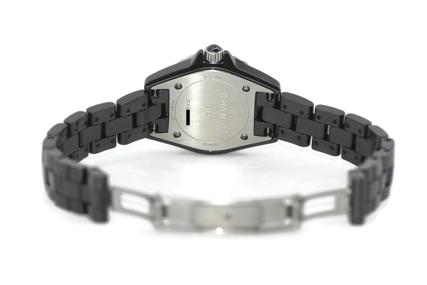 Chanel J12 Diamond Black Ceramic Watch H2569