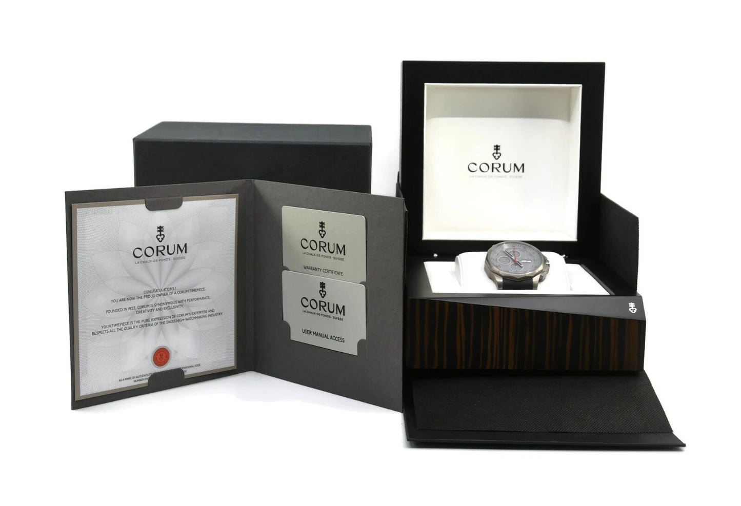 Corum Admiral's Cup Legend Chronograph Titanium Watch 077.100.04