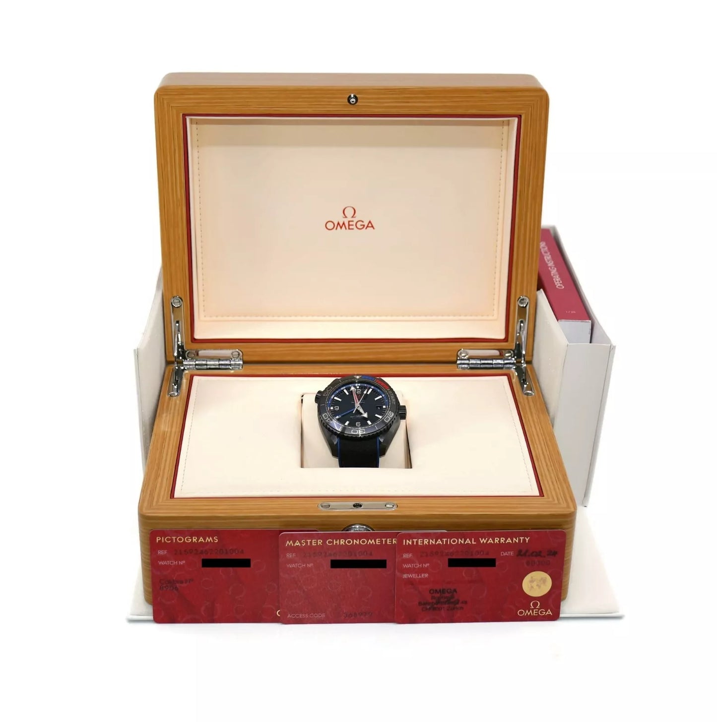 Omega Seamaster Planet Ocean GMT Ceramic Watch 215.92.46.22.01.004