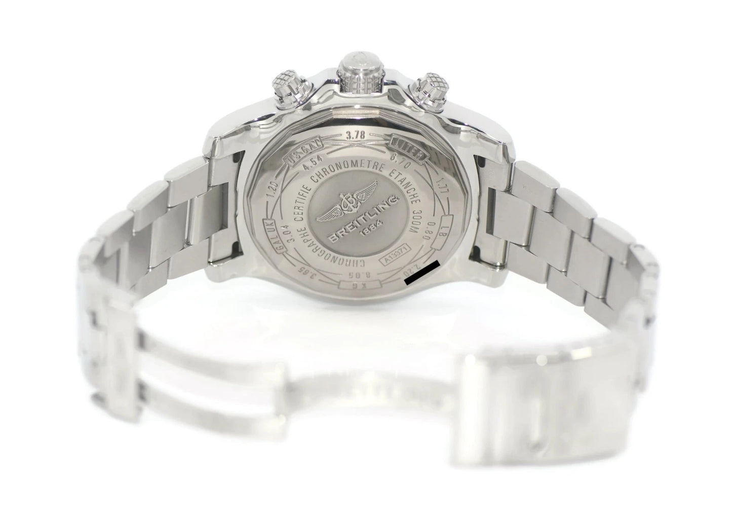 Breitling Super Avenger II Chronograph Stainless Steel Watch A13371