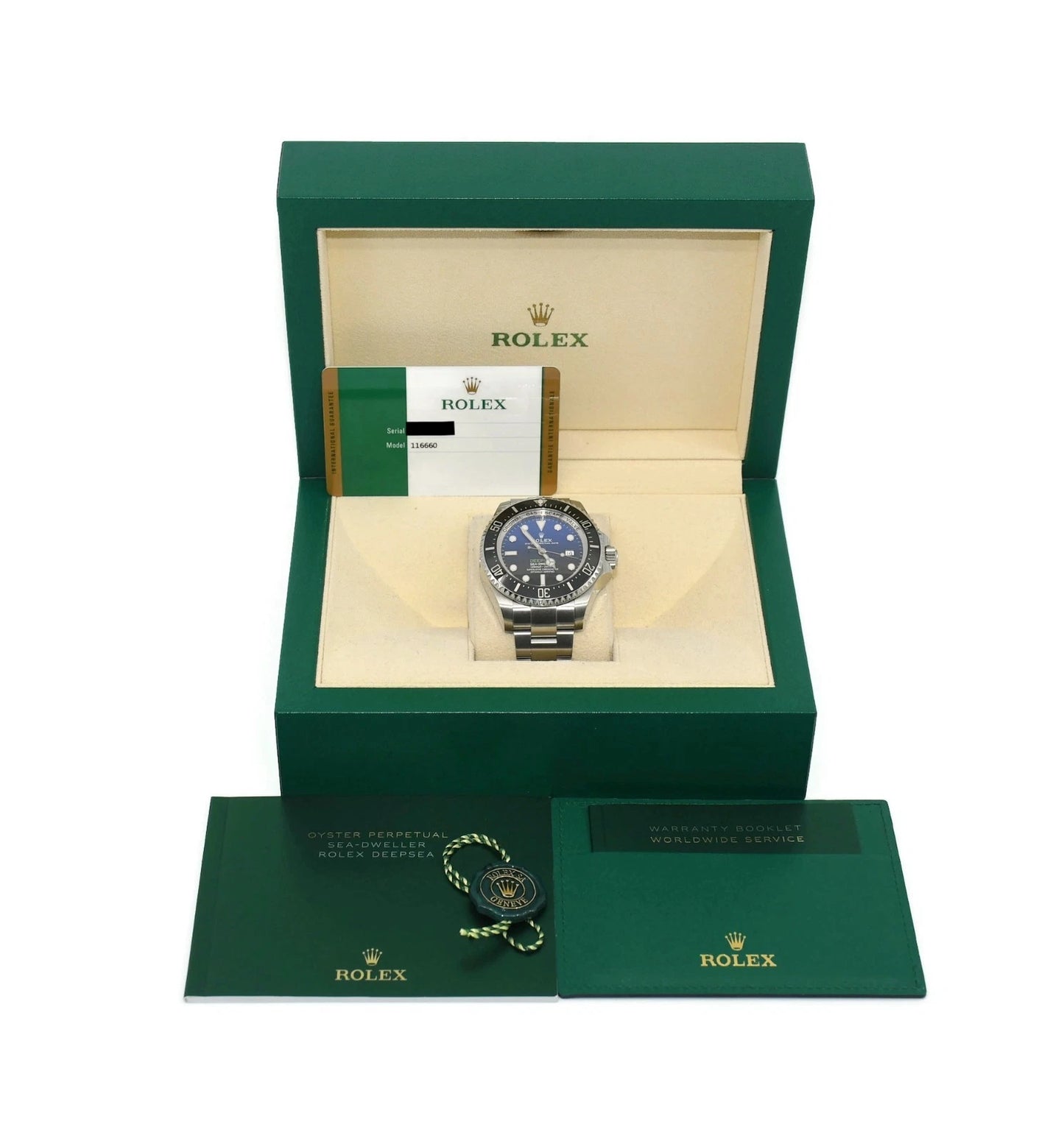Rolex Sea Dweller Deepsea Cameron Stainless Steel Watch 116660