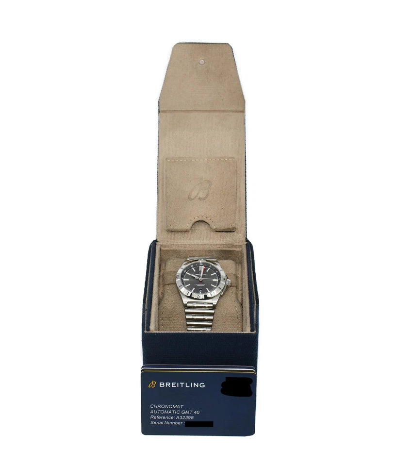 Breitling Chronomat GMT Stainless Steel Watch A32398