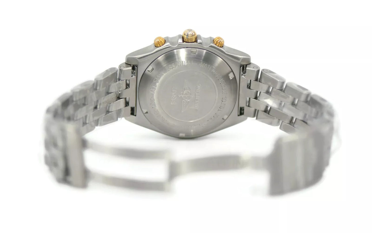 Breitling Chronomat Two Tone Stainless Steel Watch B13047