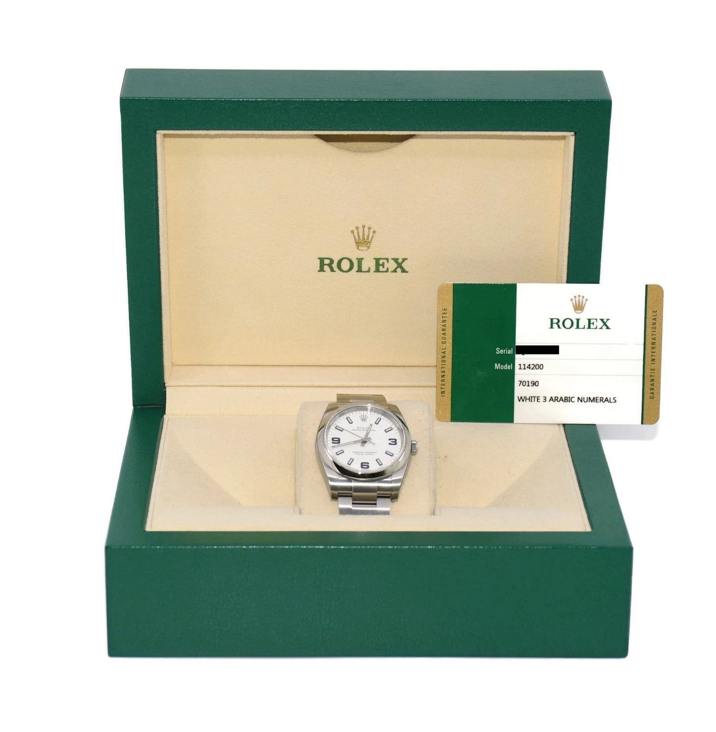 Rolex Oyster Perpetual Stainless Steel Watch 114200