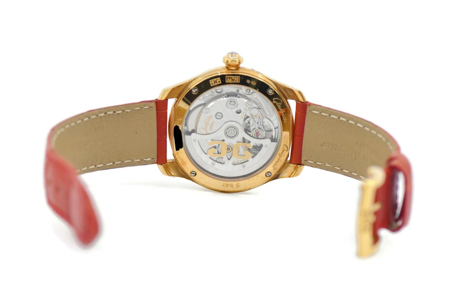 Glashutte Original Serenade Diamond 18K Rose Gold Watch 39-22-09-11-4