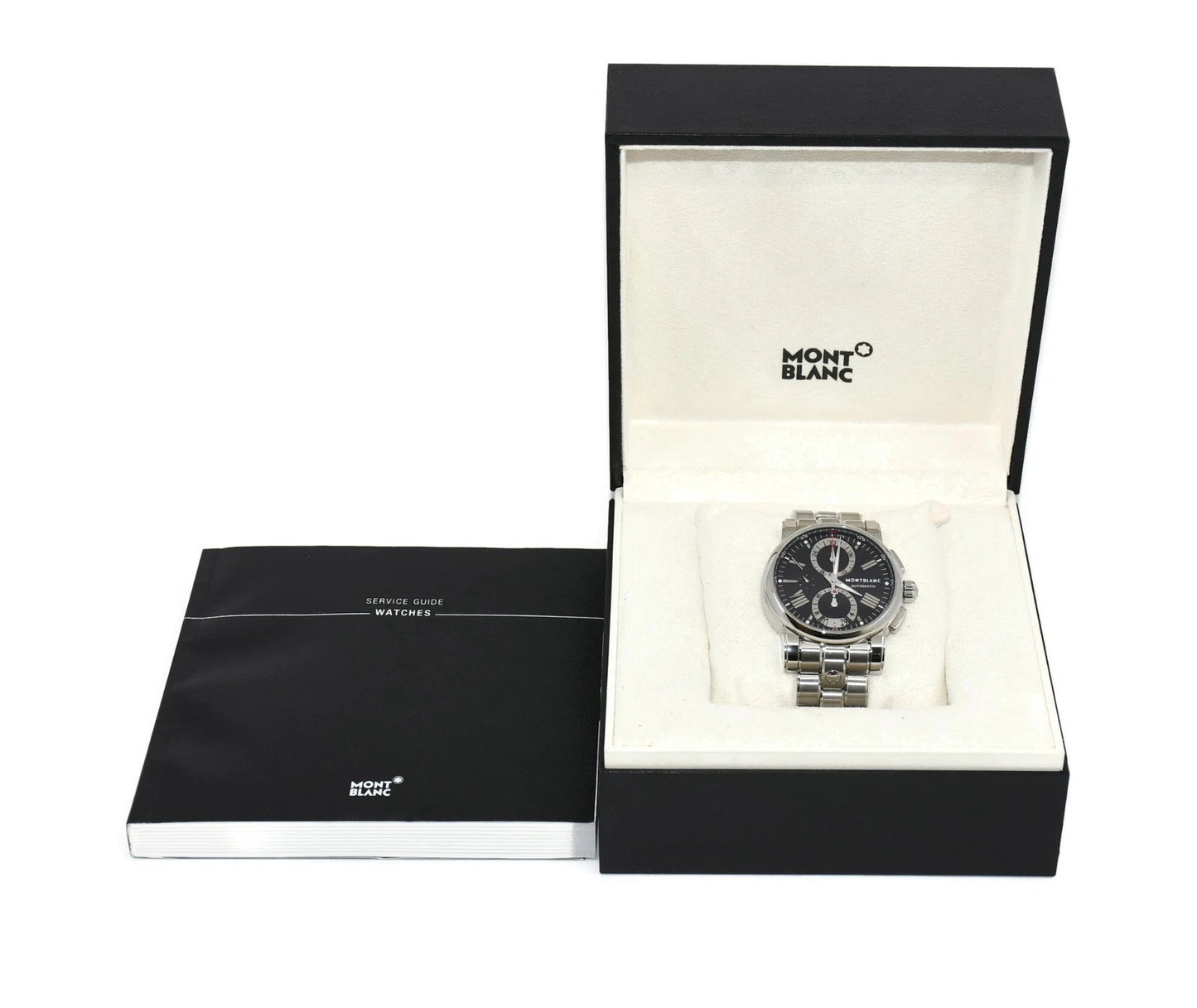 Montblanc Star Chronograph Stainless Steel Watch 102376