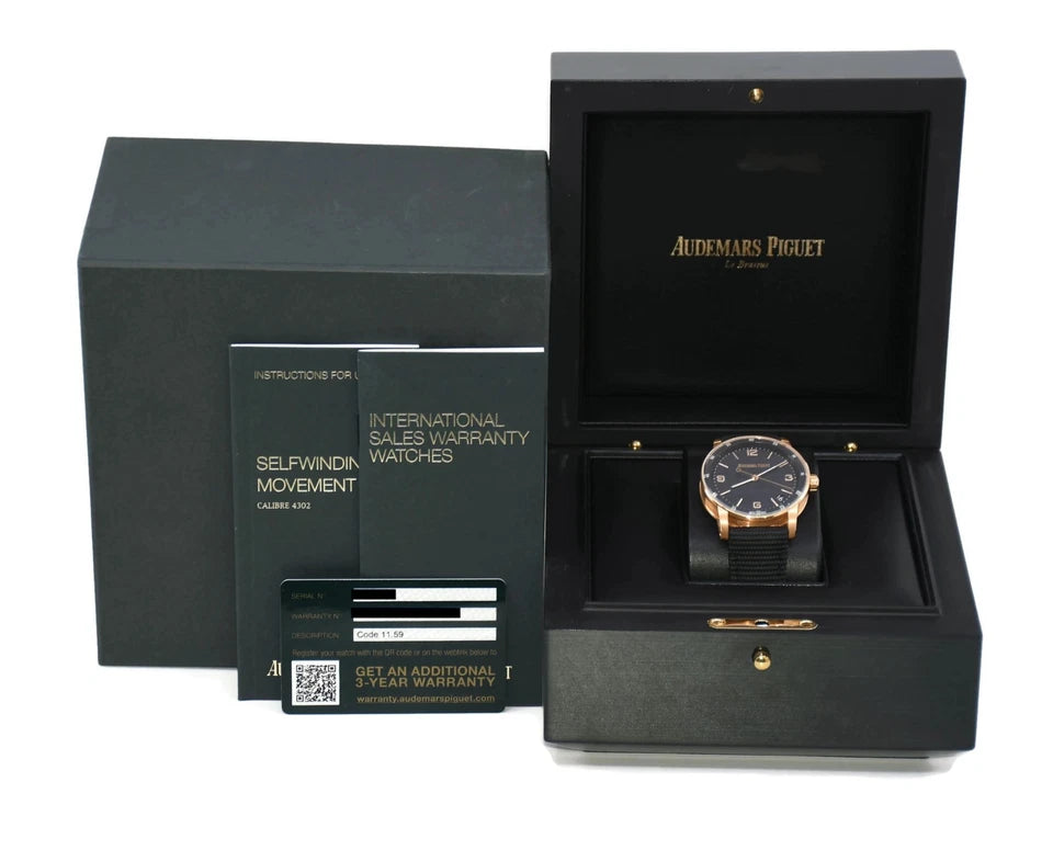 Audemars Piguet Code 11:59 18K Rose Gold Watch 15210OR