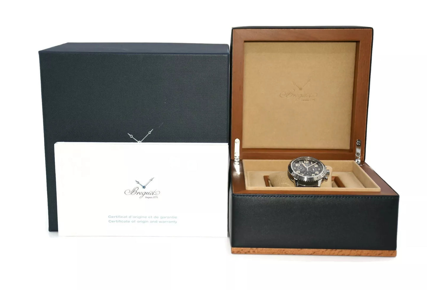 Breguet Type XXI Chronograph Stainless Steel Watch 3817