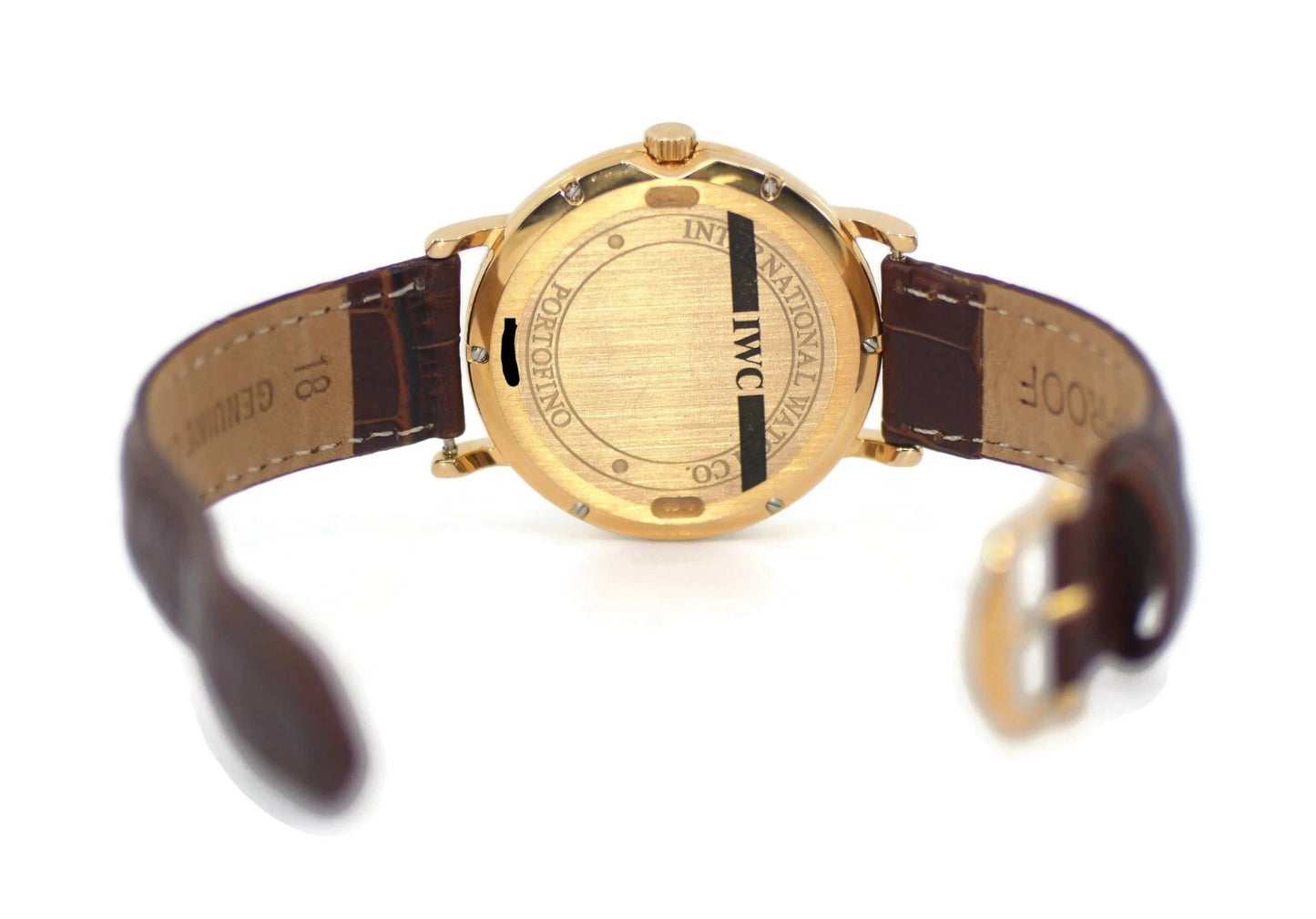 IWC Portofino 18K Yellow Gold Watch IW356302