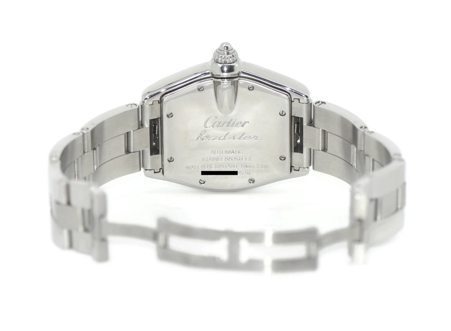 Cartier Roadster Large Diamond Stainless Steel Watch W62041V3
