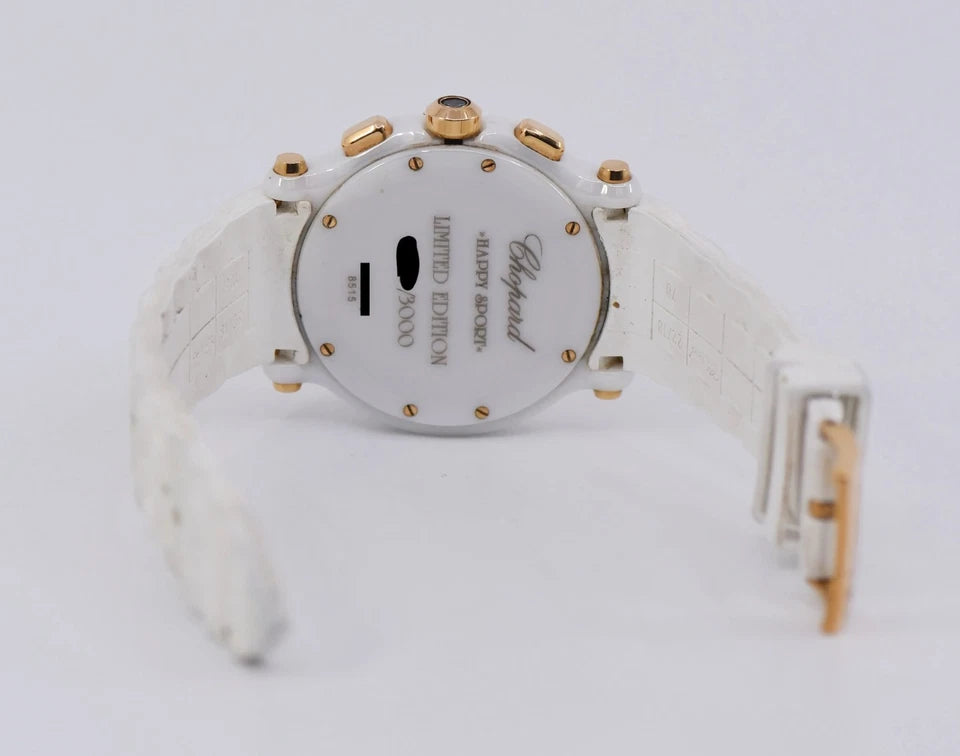 Chopard Happy Sport Diamond 18K/Ceramic Watch 288515
