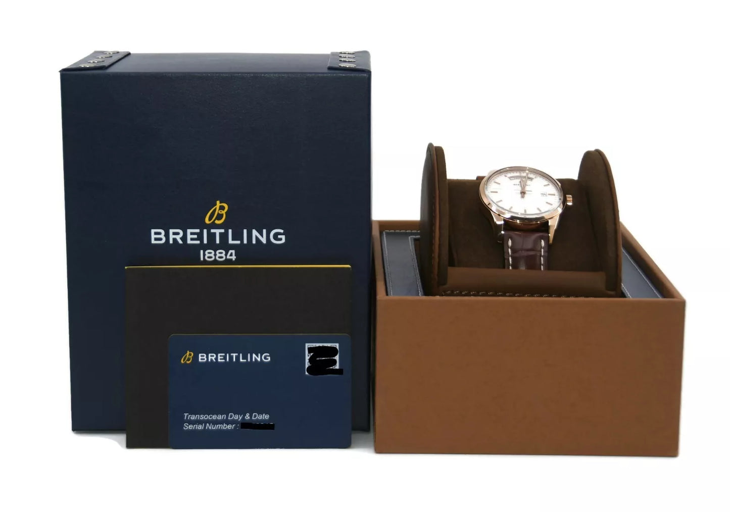 Breitling Transocean 18K Rose Gold Watch R45310