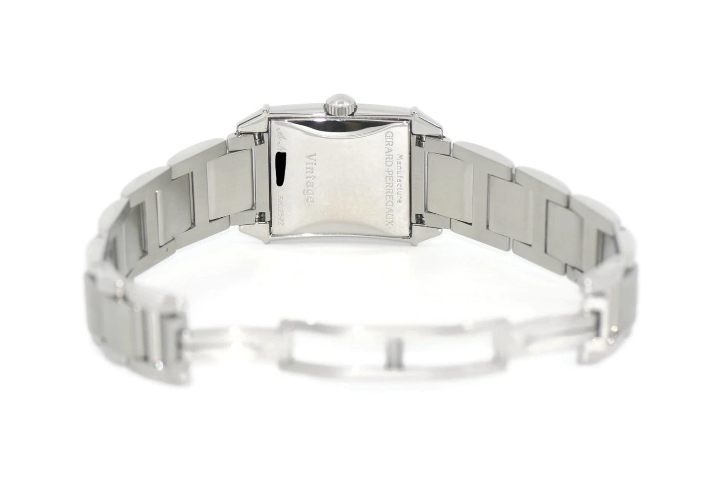 Girard Perregaux Diamond Vintage Stainless Steel Watch 2592