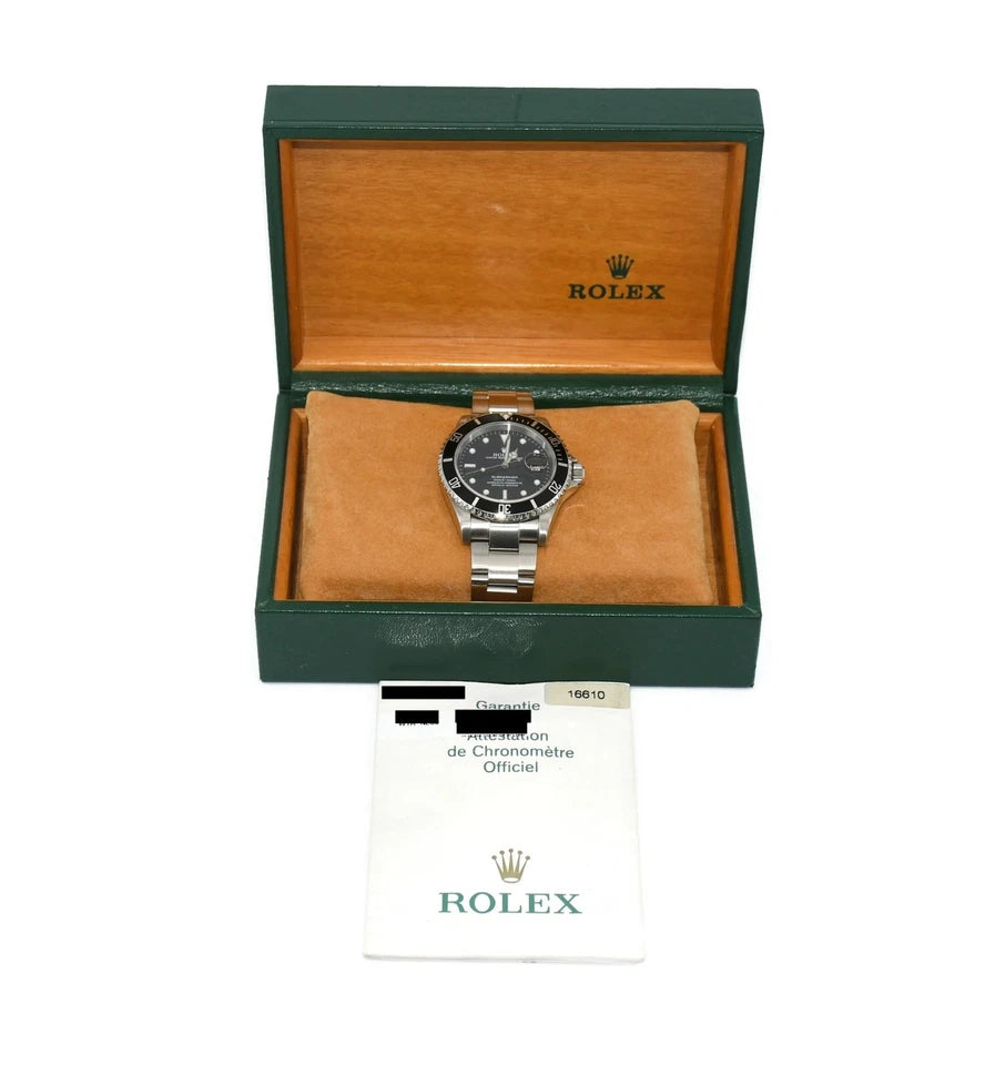 Rolex Submariner Stainless Steel Watch 16610
