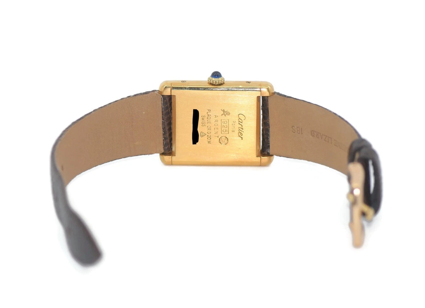 Cartier Tank Must Sterling Silver Watch 2415