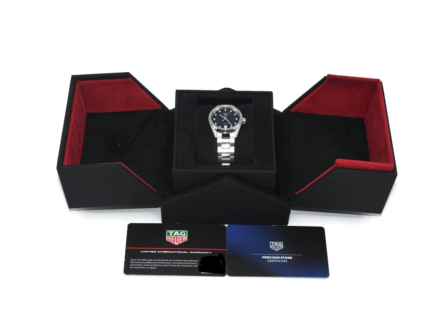 Tag Heuer Carrera Diamond Stainless Steel Watch WBN2413