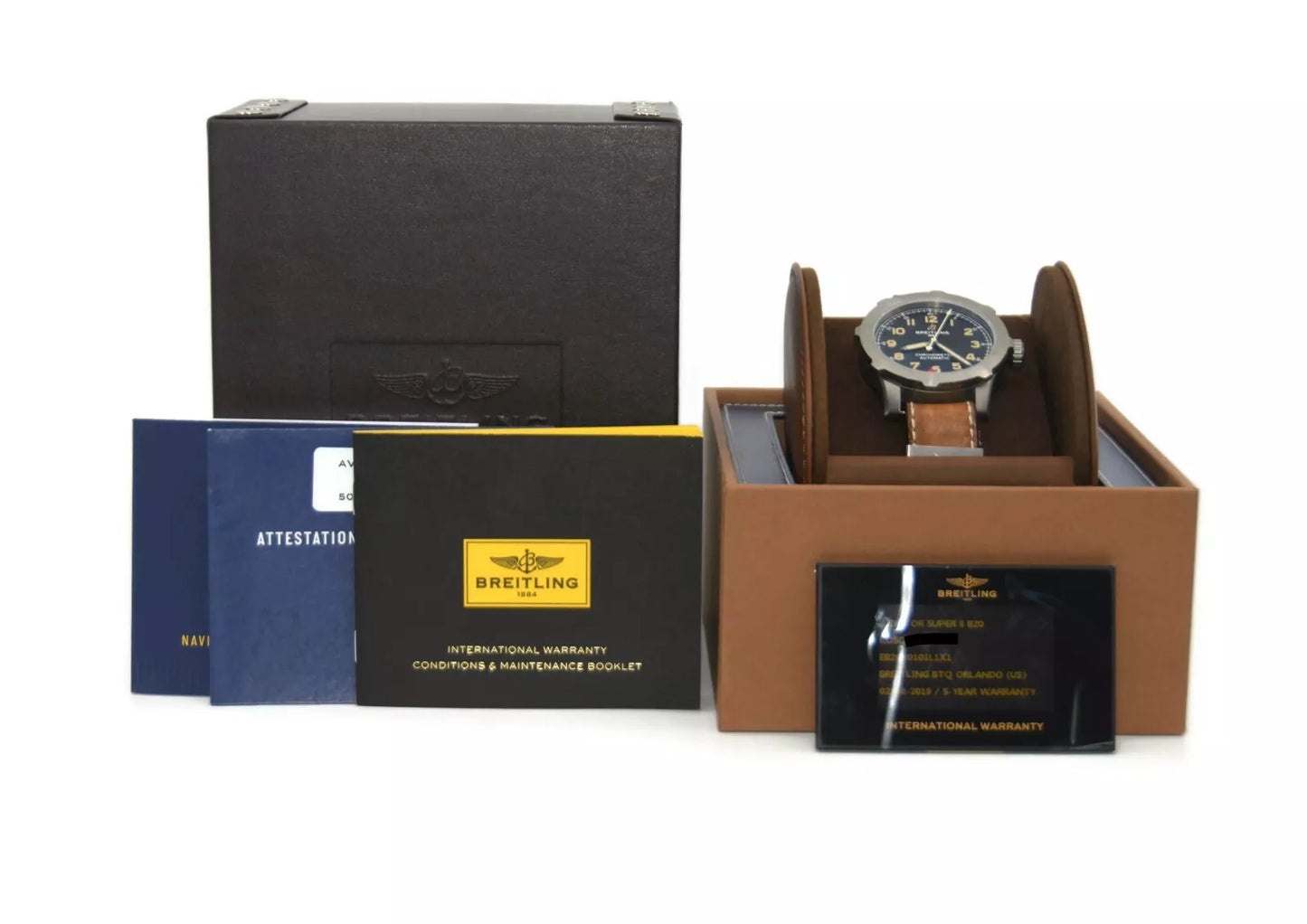 Breitling Aviator Super 8 Titanium Watch EB2040