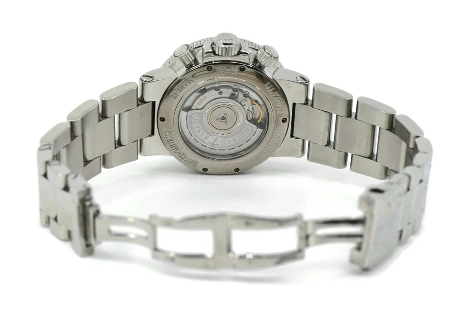 Ulysse Nardin Maxi Marine Stainless Steel Watch 353-66