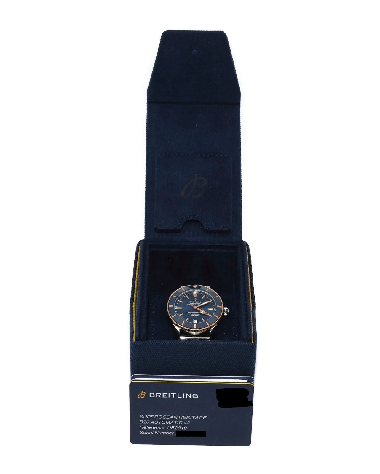 Breitling Superocean 18K/Stainless Steel Watch UB2010