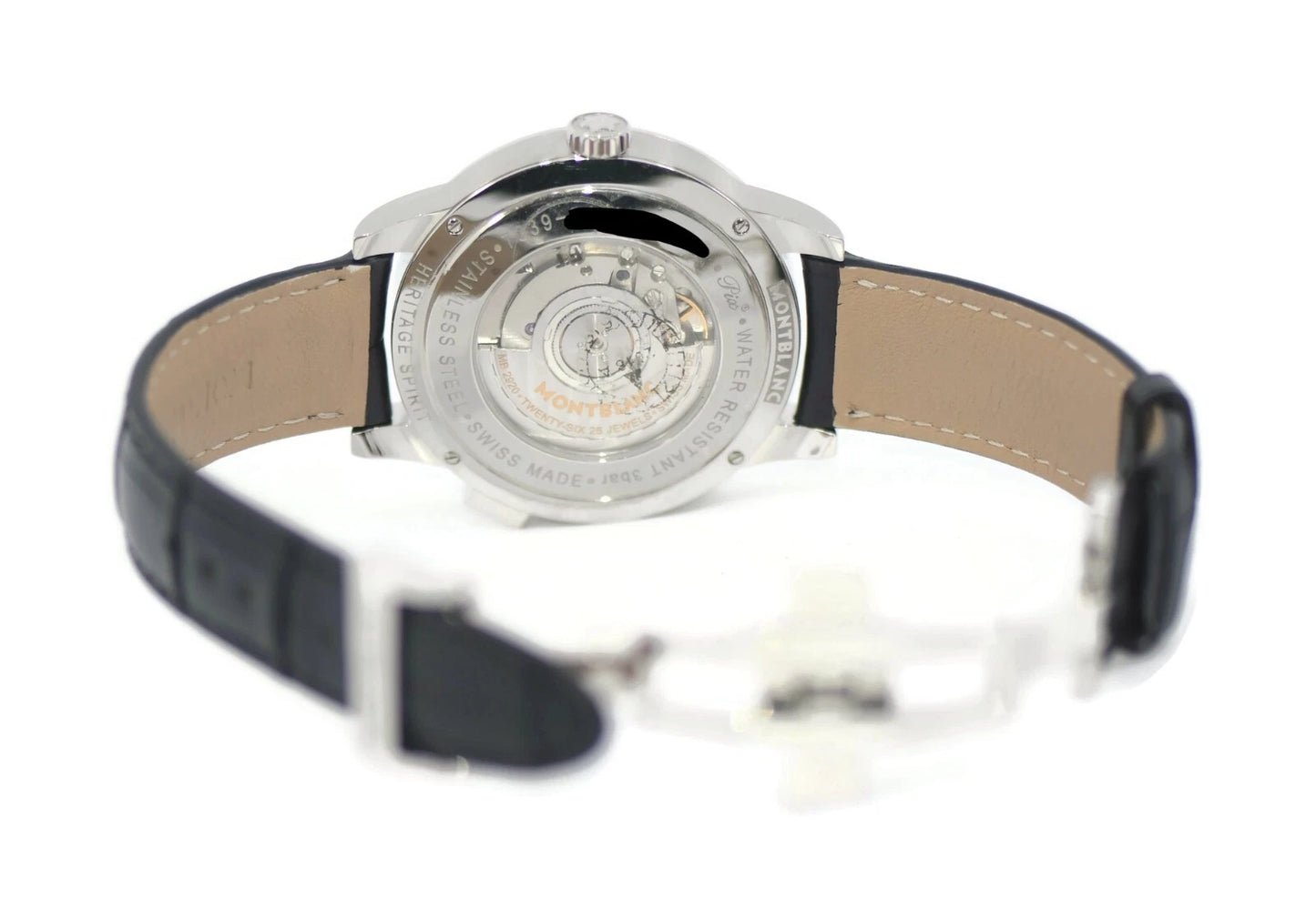 Montblanc Heritage Spirit Stainless Steel Watch 112308
