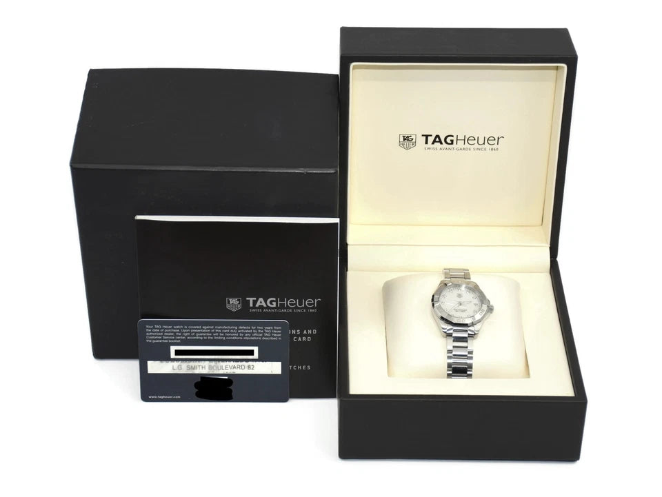Tag Heuer Aquaracer Diamond Stainless Steel Watch WAY1313