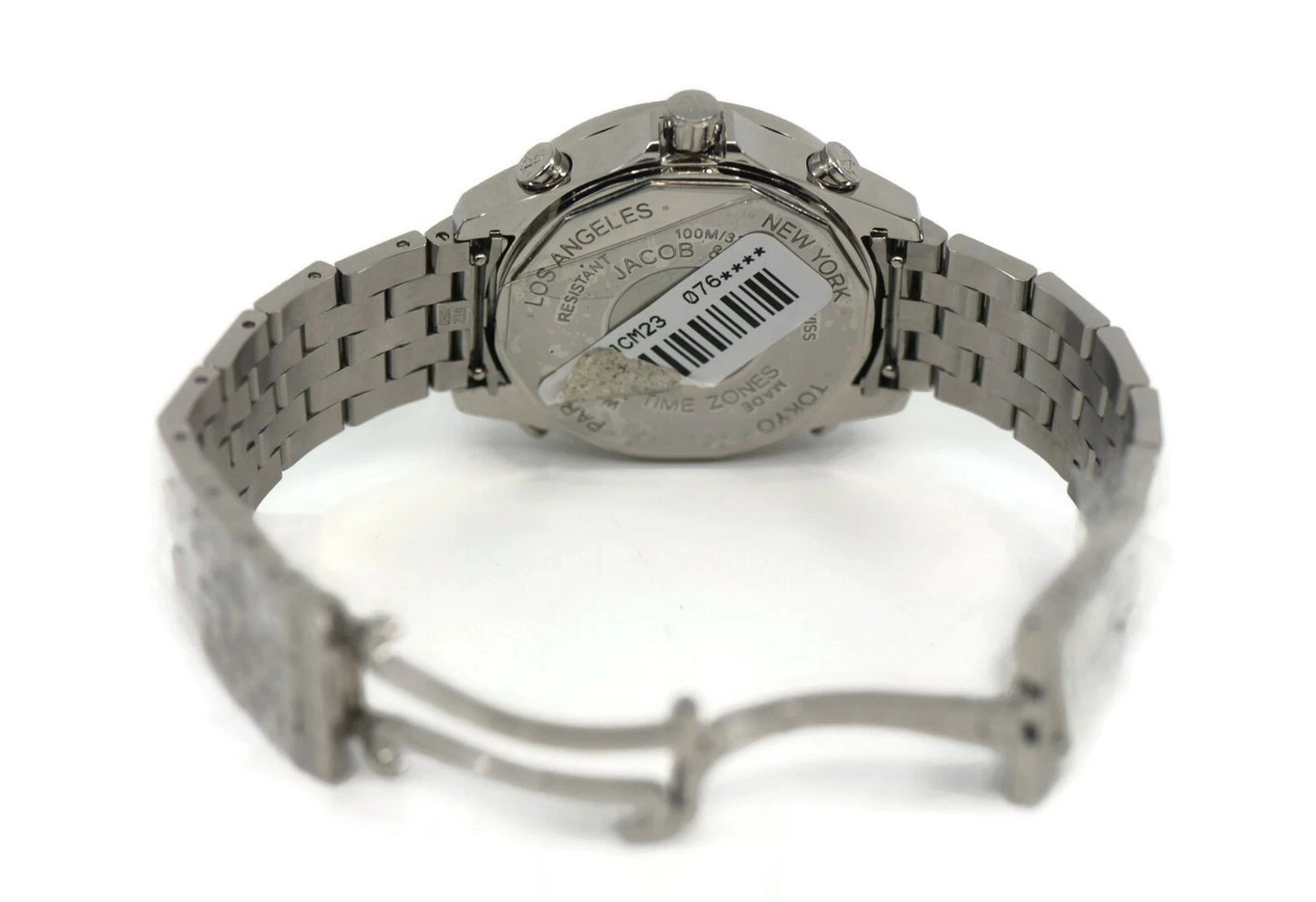 Jacob & Co Five Timezone Stainless Steel Watch JCM-23