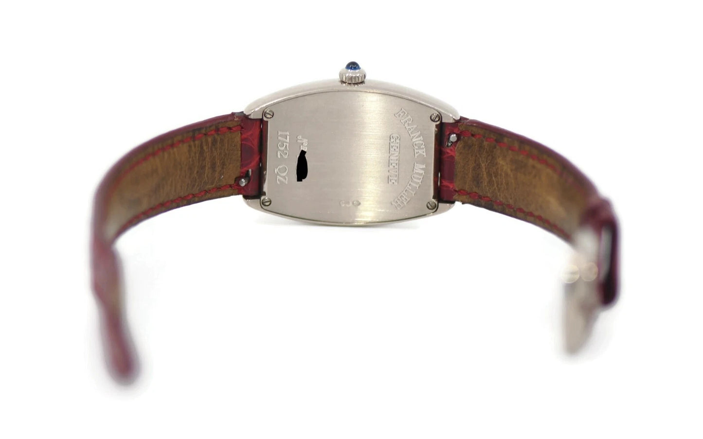 Franck Muller Curvex 18K White Gold Watch 1752QZ