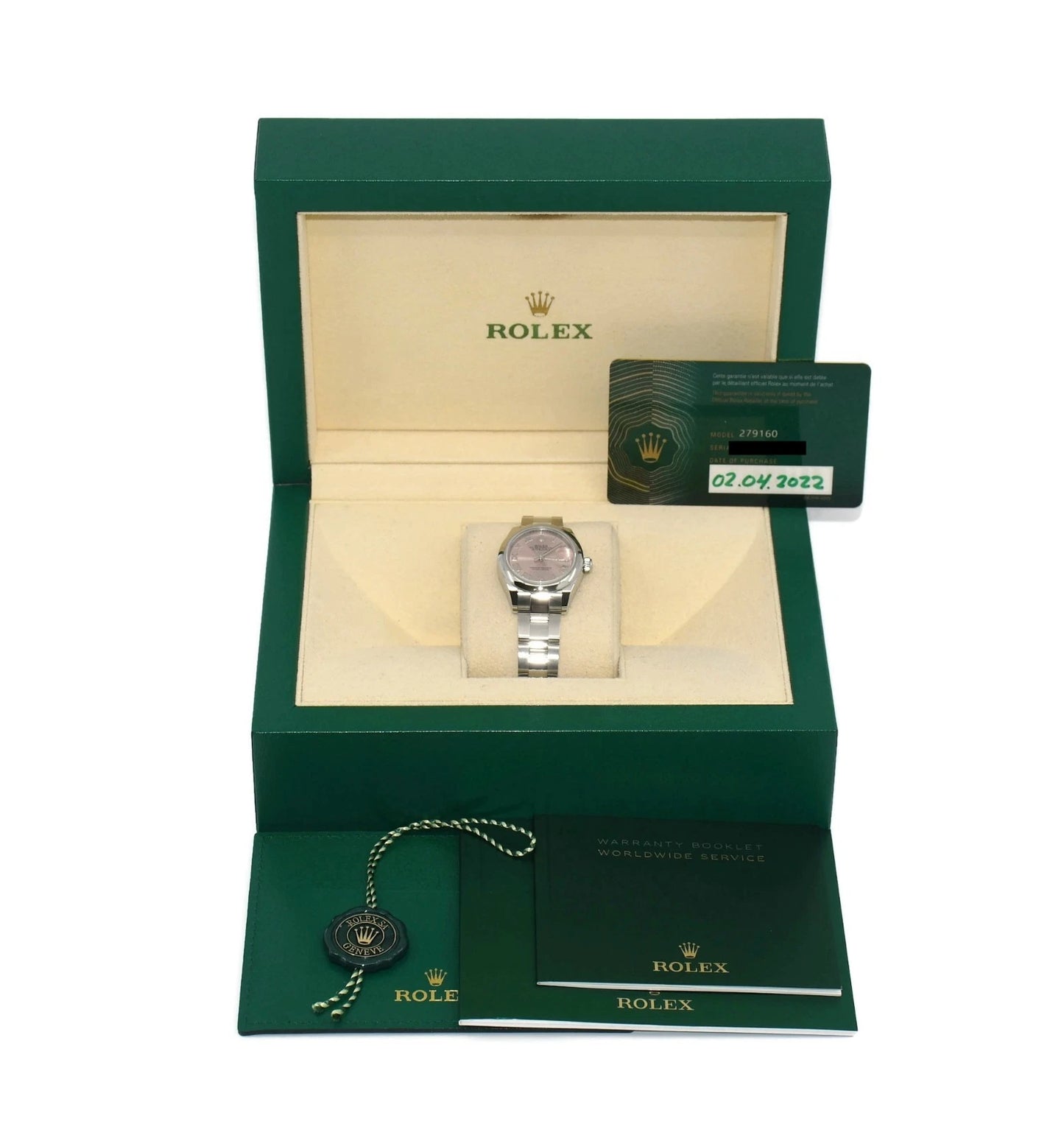 Rolex Datejust Stainless Steel Watch 279160