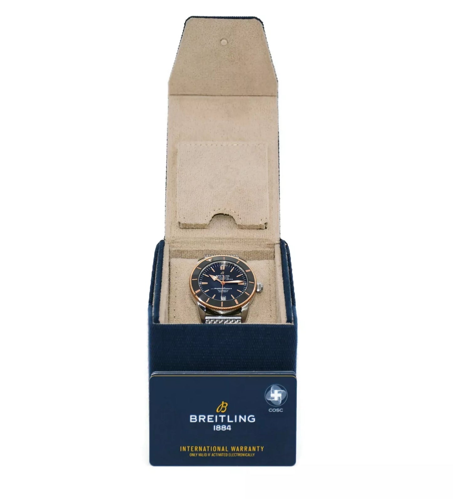 Breitling Superocean 18K/Stainless Steel Watch UB2010