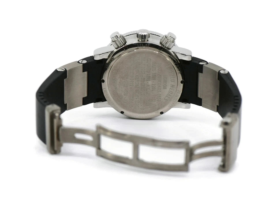 Ulysse Nardin Marine Chronograph Stainless Steel Watch 353-88