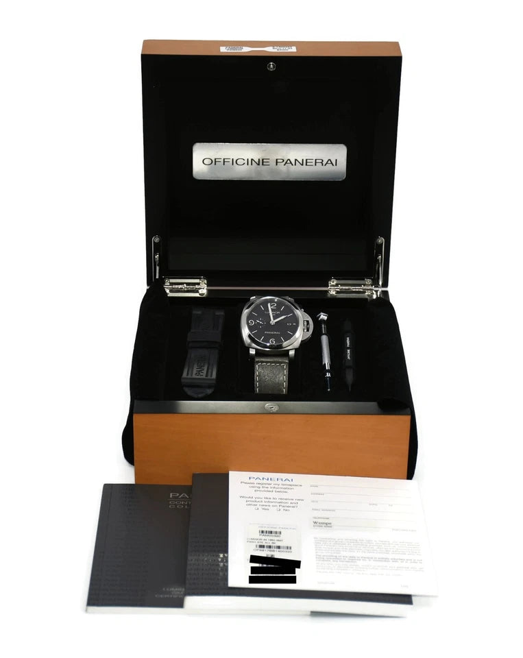 Panerai Luminor GMT Stainless Steel Watch PAM00320
