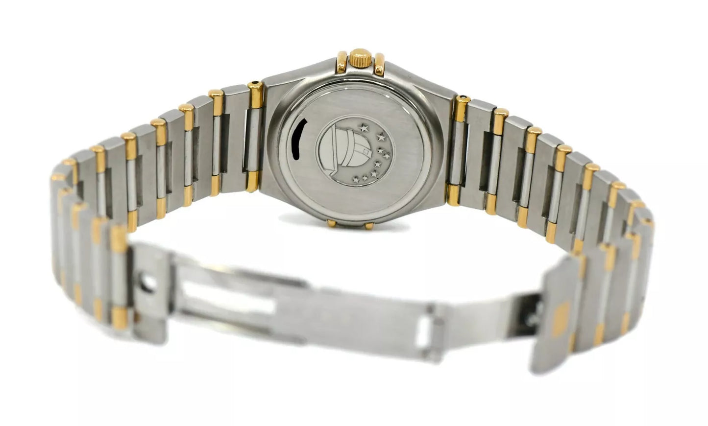 Omega Constellation Two Tone Stainless Steel Watch