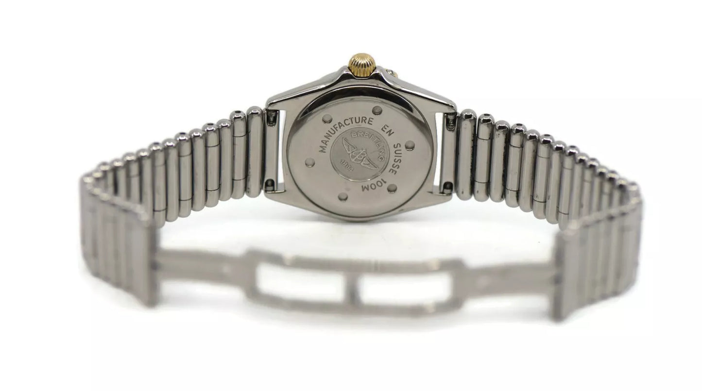 Breitling Callistino Two Tone Stainless Steel Watch B52045