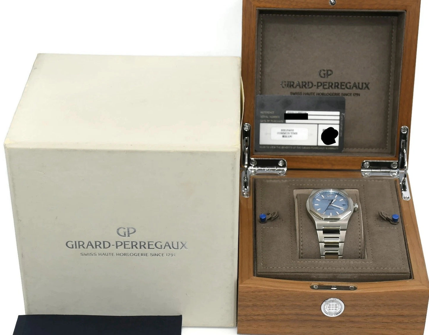 Girard Perregaux Laureato Japan Edition Stainless Steel Watch 81010