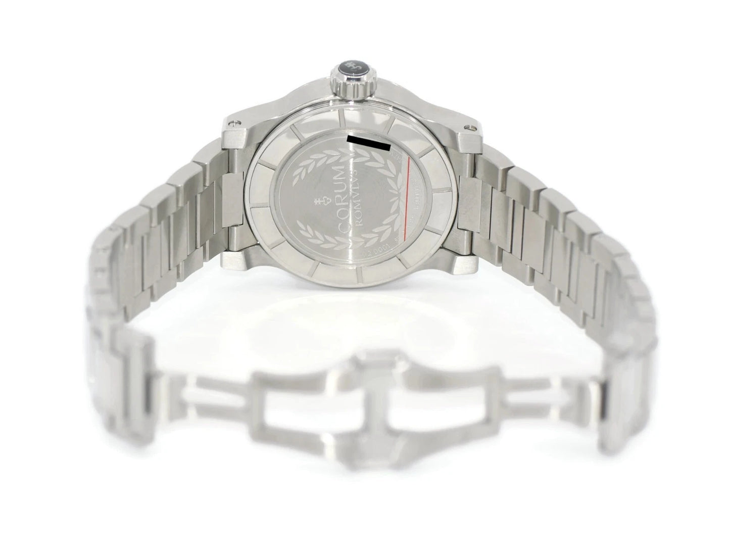 Corum Romulus Power Reserve Stainless Steel Watch 02.0001