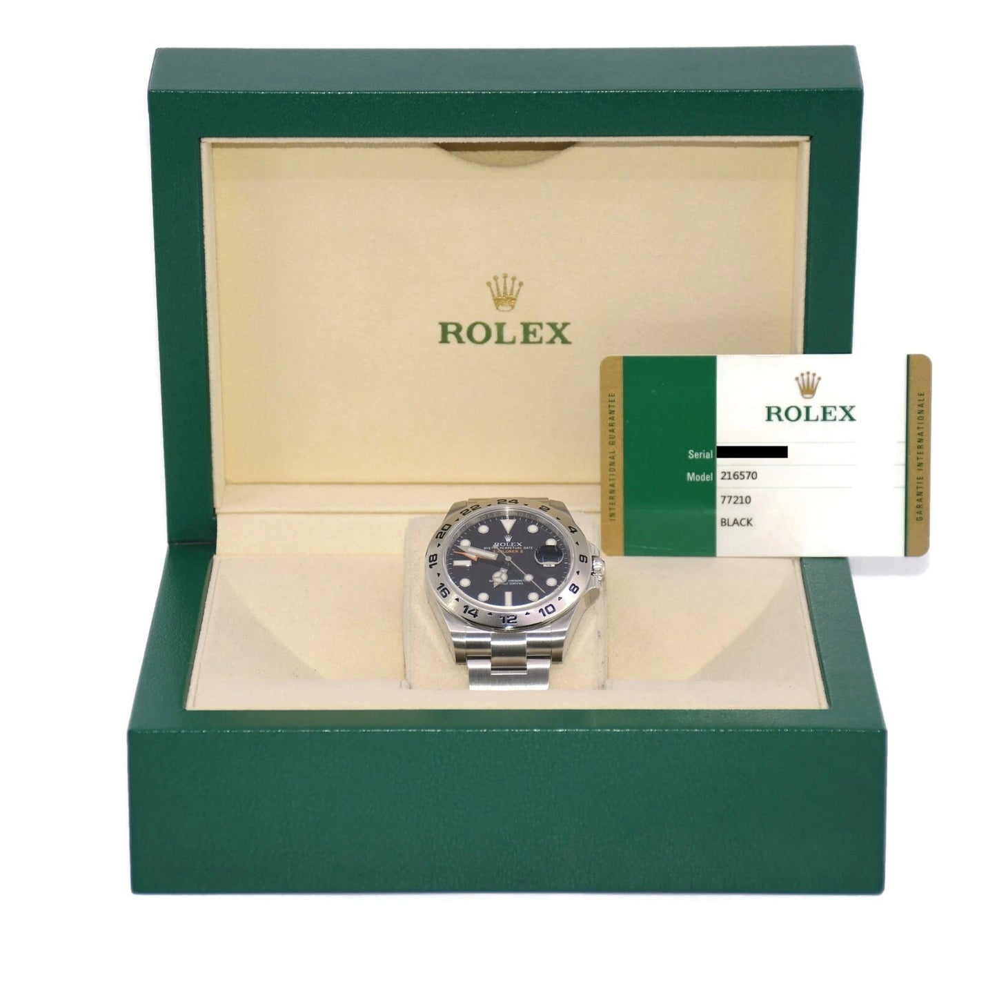 Rolex Explorer II Stainless Steel Watch 216570