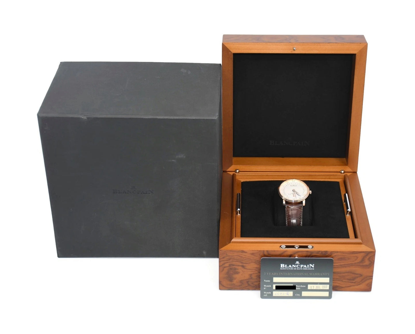 Blancpain Villeret Ultra-Slim 18K Rose Gold Watch 6653Q-3642-55B