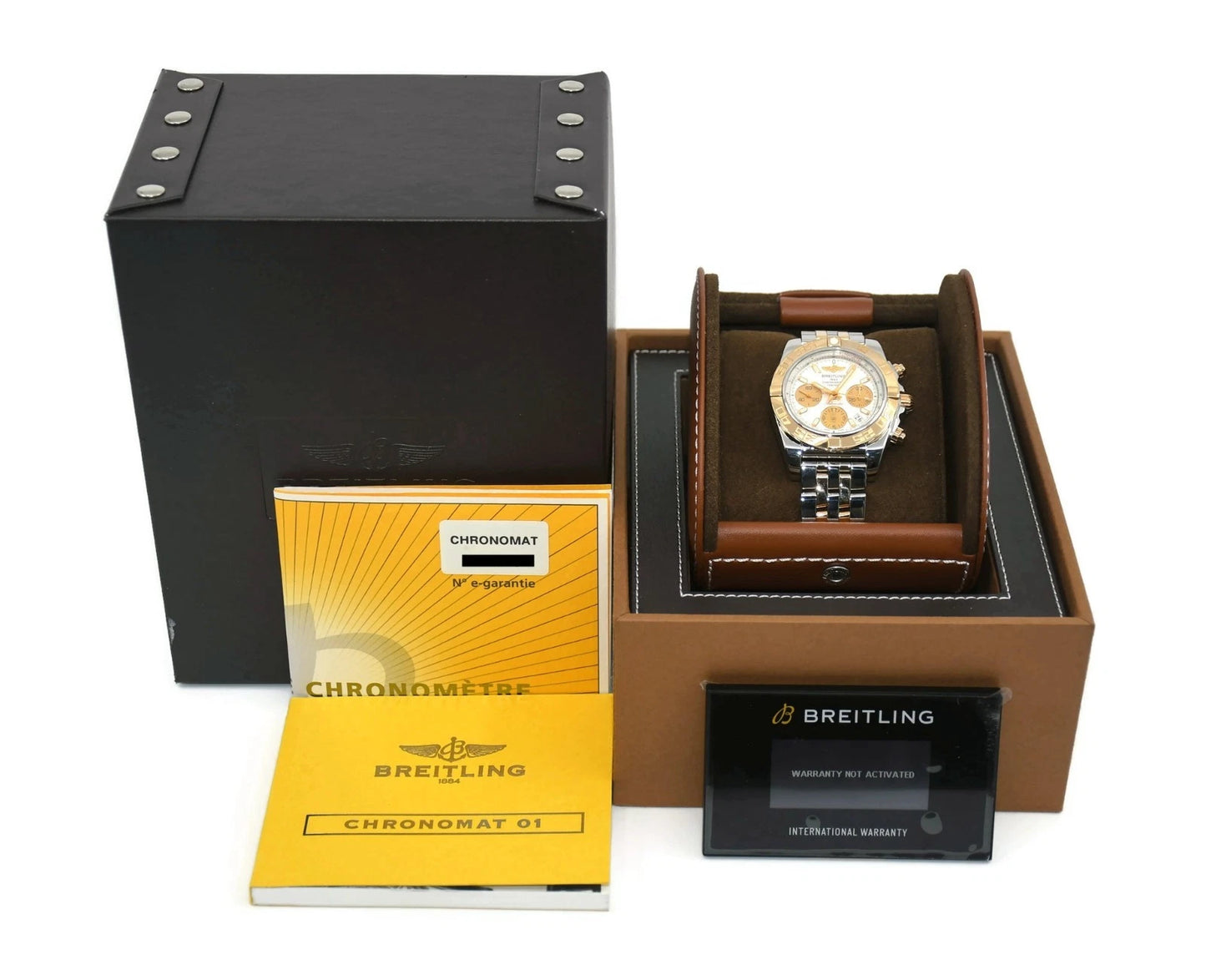 Breitling Chronomat 18K/Stainless Steel Watch CB0140